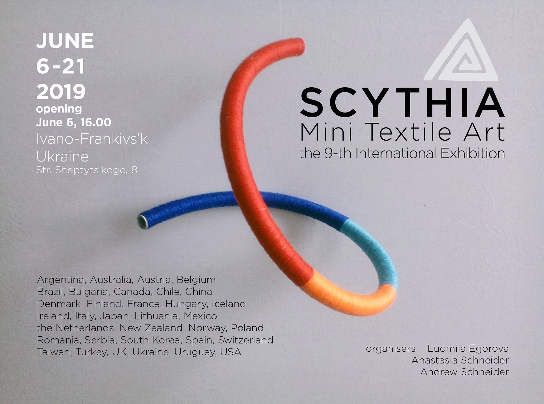SCYTHIA mini textil art the 9th international exhibition