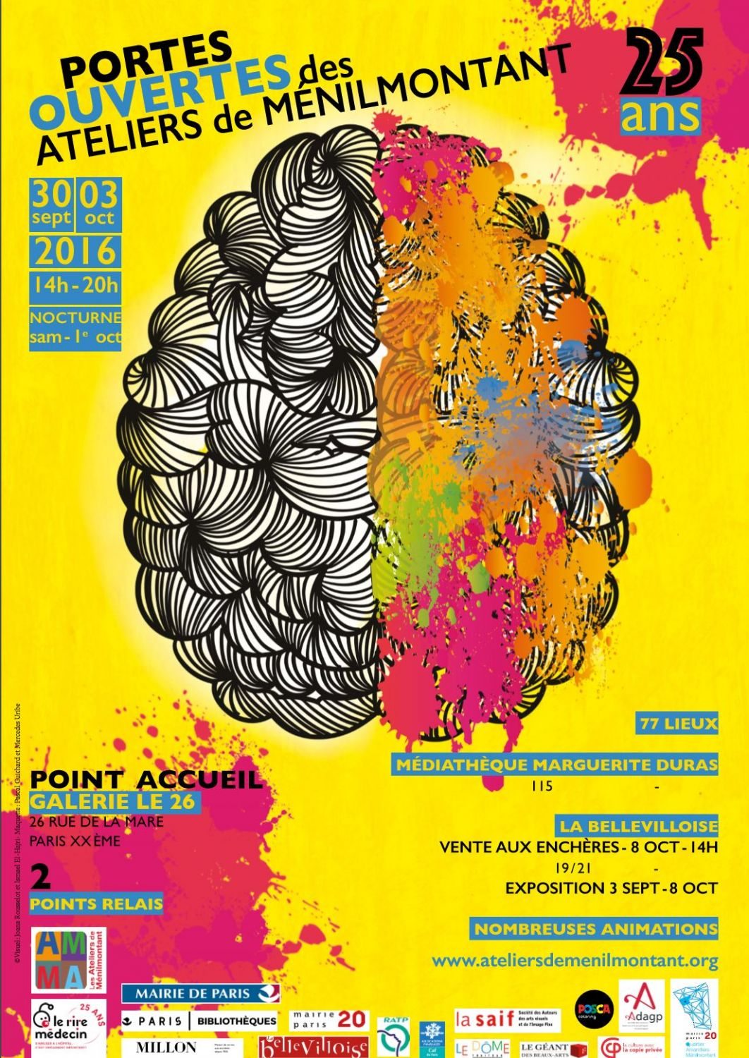 Portes Ouvertes des Ateliers de Ménilmontant