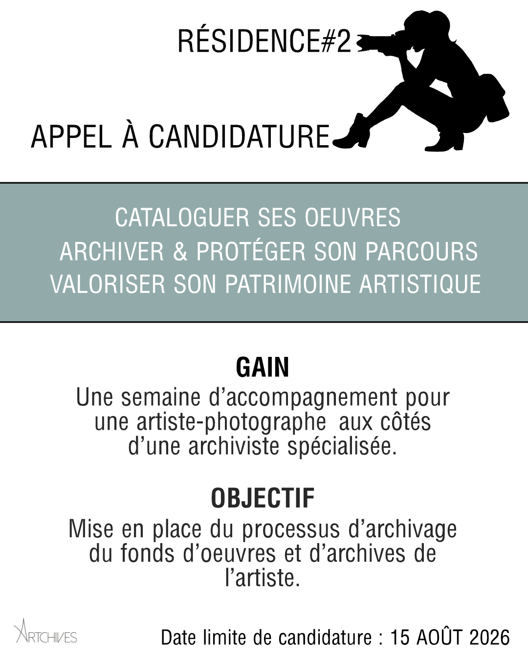 Résidence#2 - Catalogage des oeuvres
