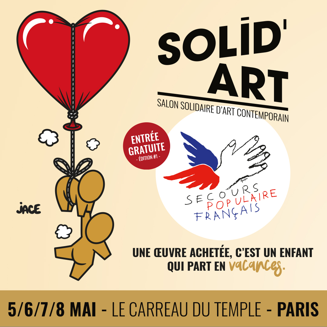 Salon Solid'Art Paris organisé par le Secours Populaire