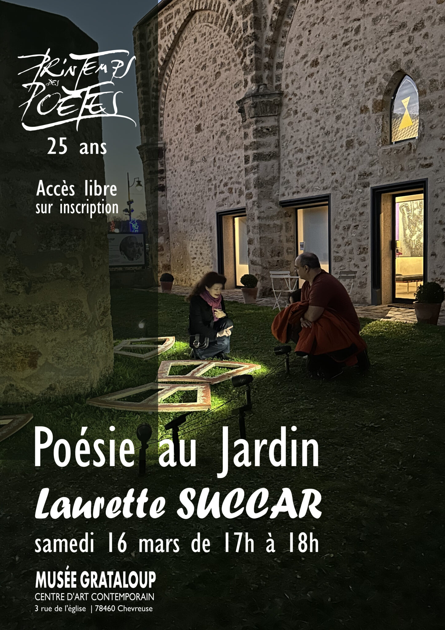 "Poésie au jardin" - Printemps des poètes 2024 - Laurette SUCCAR - Musée GRATALOUP - Centre d’art Contemporain – Chevreuse