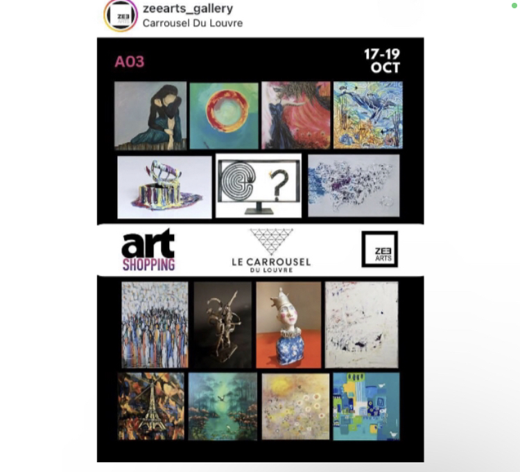 ArtShopping avec la galerie ZeeArts - Dubaï