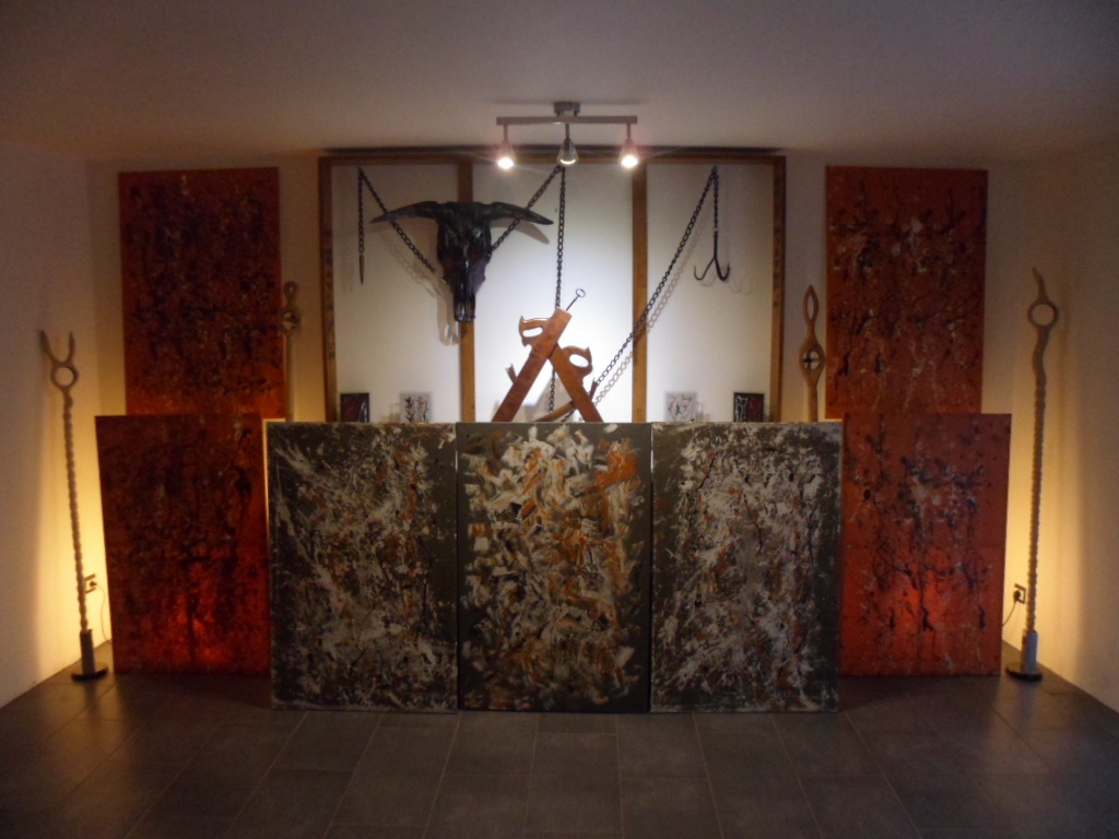 Exposition d'art contemporain