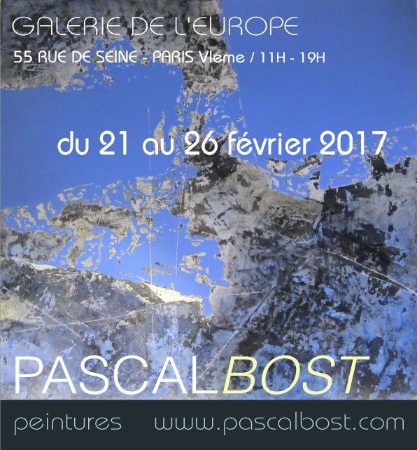 Exposition PASCAL BOST