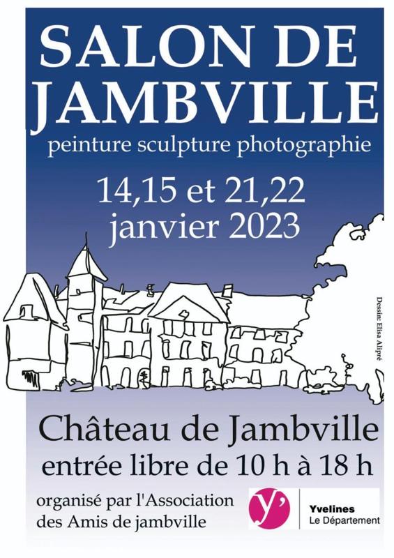 Salon château de Jambville. Week-ends des 14 et 15 janvier et 21 et 22 janvier, de 10 à 18h.