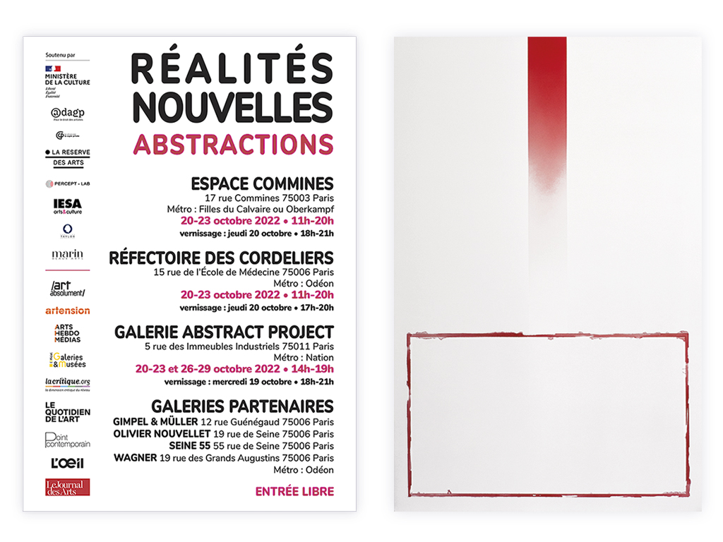 REALITES NOUVELLES ABSTRACTIONS