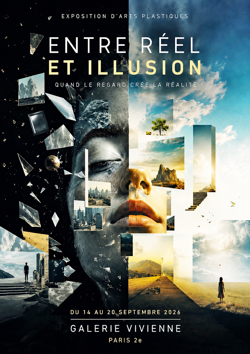 "Entre Réel et Illusion" expo collective d'art surréaliste