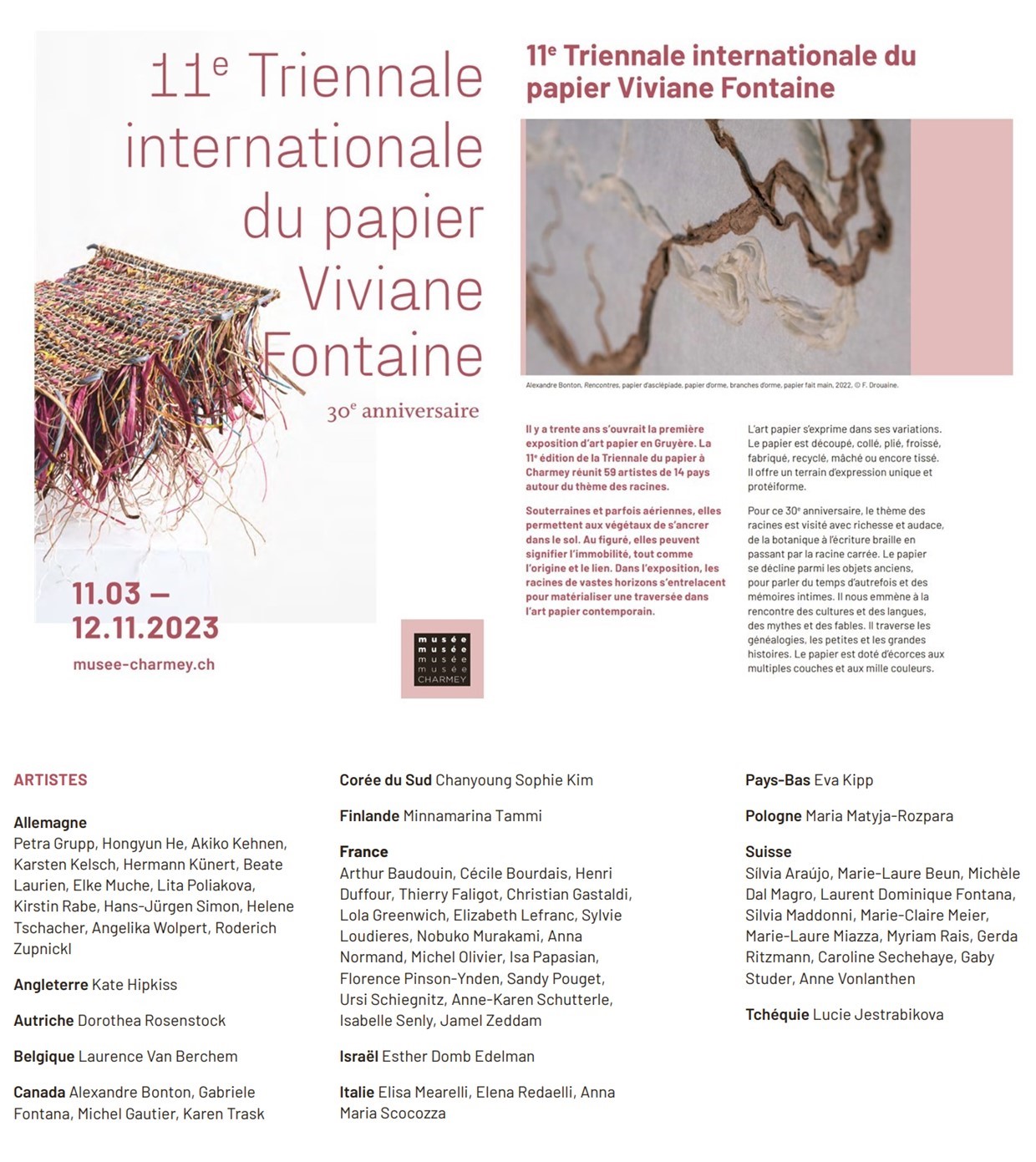 Triennale Internationale du papier