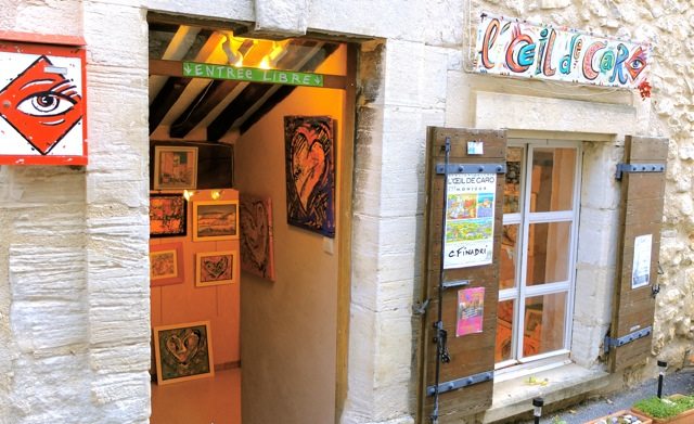 Exposition permanente Atelier-Galerie l’œil de Caro