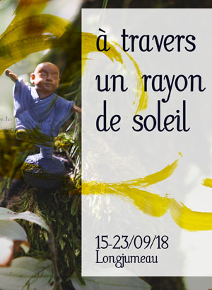 À travers un rayon de soleil – Calligraphie et photographie