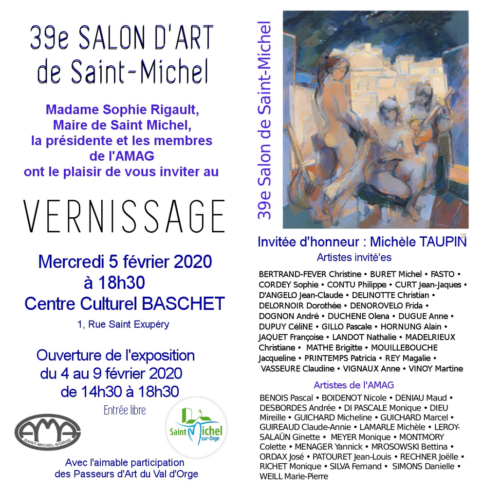 39 ème Salon d'Art de St Michel sur Orge