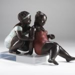 mimi-peyre-sculpture bronze par Michelle PEYRE dite Mimi