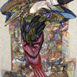 Geisha bleue par Patrick GUICHETEAU