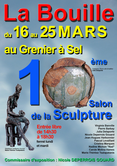 10ème salon de la sculpture de La Bouille