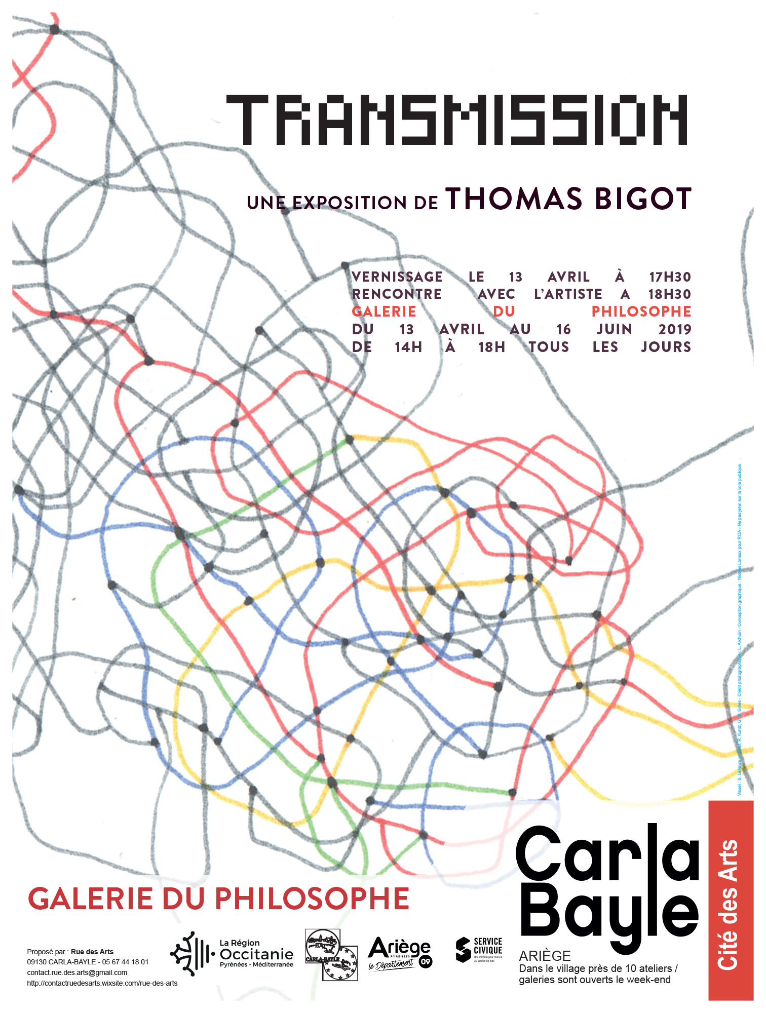"TRANSMISSION" une installation de Thomas Bigot