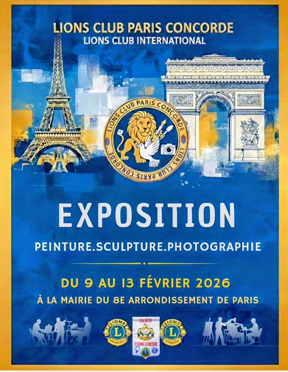 30e exposition de peinture photo et sculpture du Lions Club