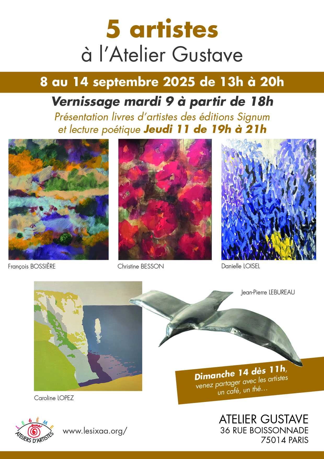 Exposition Atelier Gustave