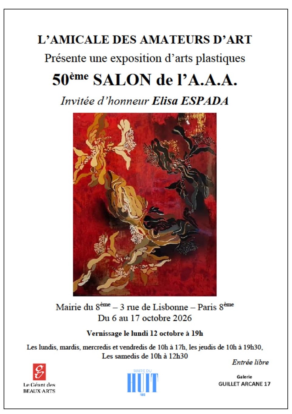 50e salon de l'A.A.A.