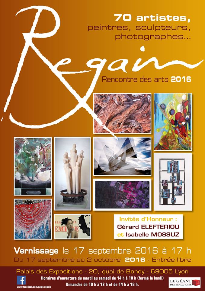 Salon REGAIN - Rencontre des Arts 2016