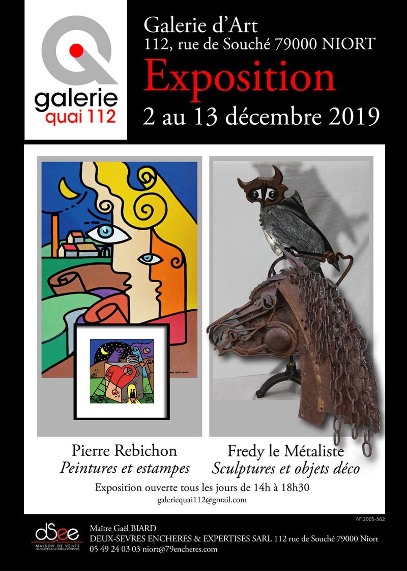 EXPOSITION GALERIE QUAI 112