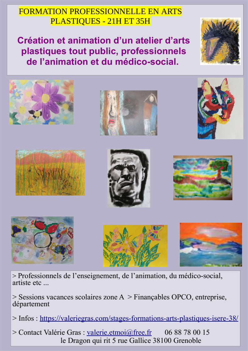 Formation professionelle arts plastiques 35h
