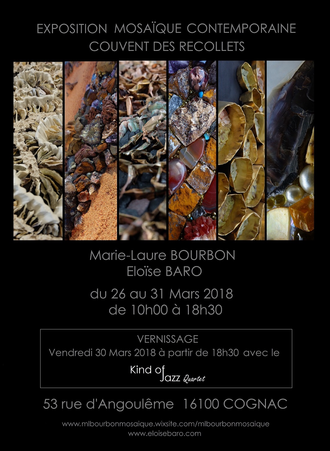 Mosaïques Contemporaines de Marie-Laure Bourbon et Eloïse Baro