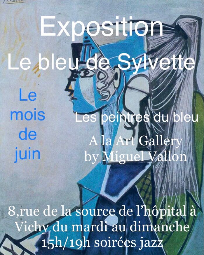 "Le bleu de Sylvette"