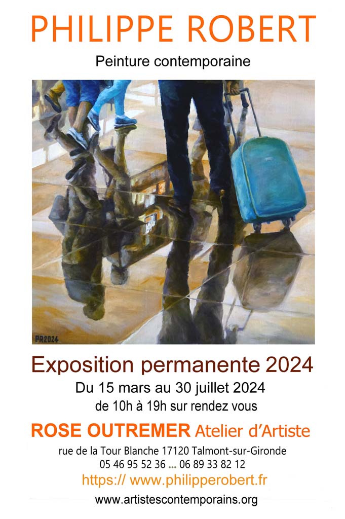 PHILIPPE ROBERT Exposition de peinture 2024