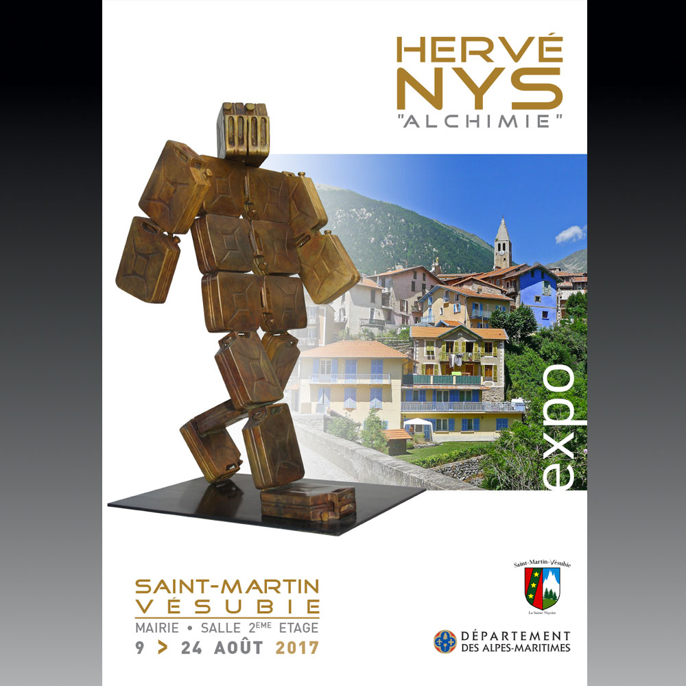 Exposition sculpture "Alchimie"
