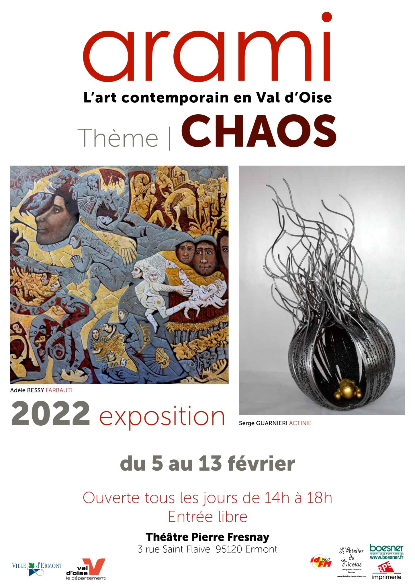 ARAMI, exposition d'art contemporain en Val d'Oise