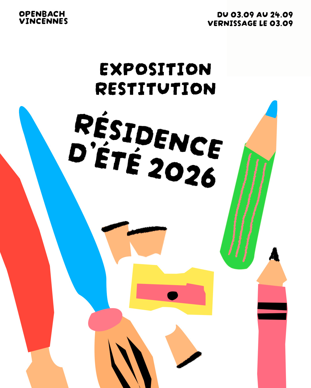 EXPOSITION RESTITUTION - RÉSIDENCE D'ÉTÉ