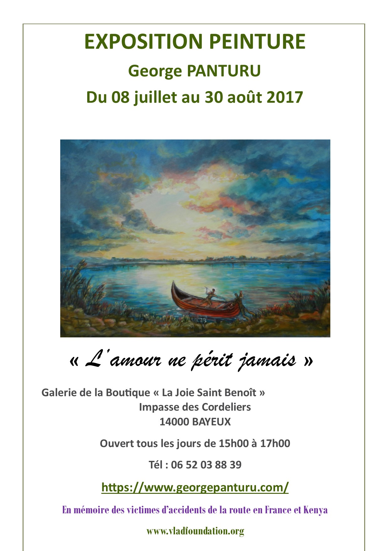Exposition Peinture George Panturu