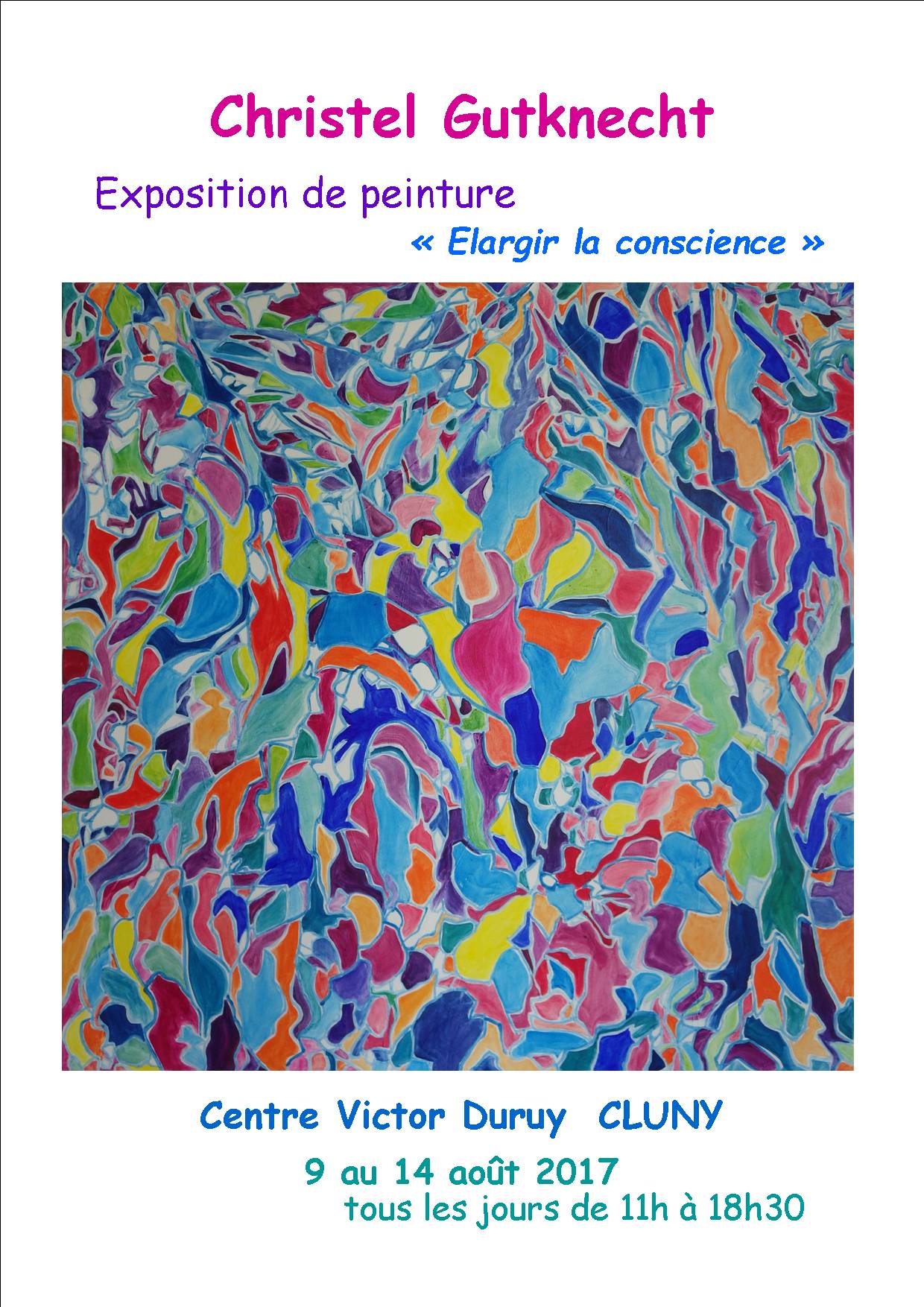 Exposition de peintures : "Elargir la conscience"