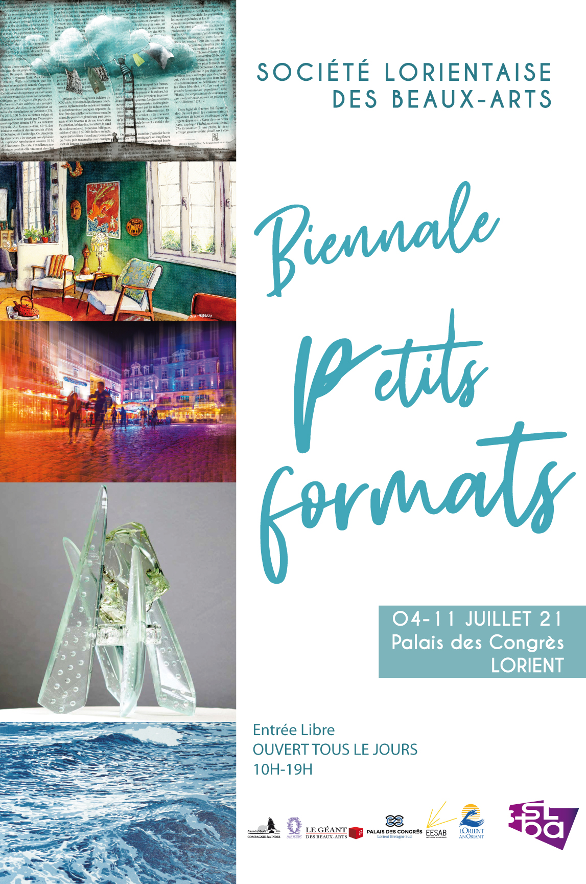 BIENNALE DES PETITS FORMATS de la Société lorientaise des Beaux-arts