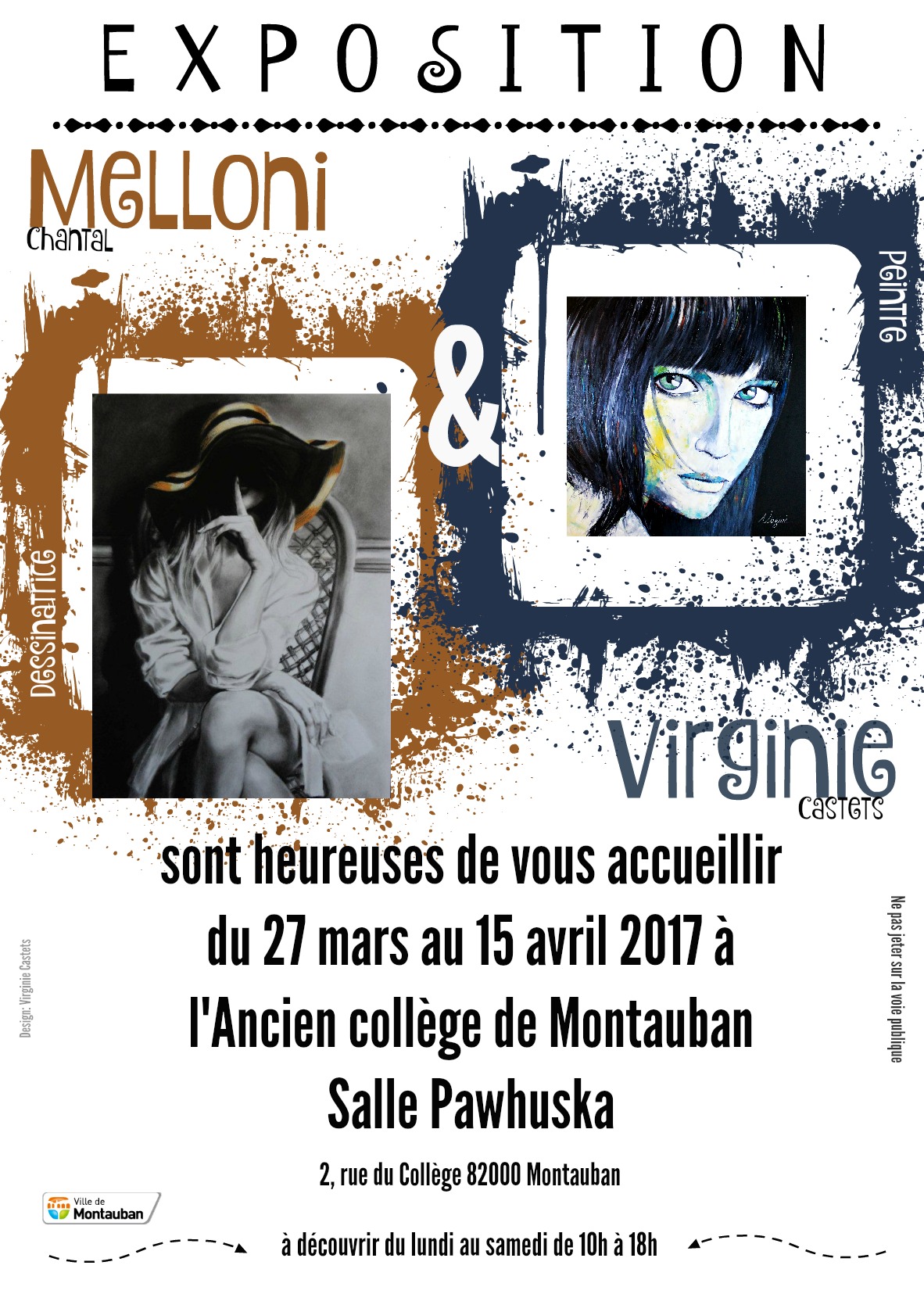 Exposition de peintures et dessins