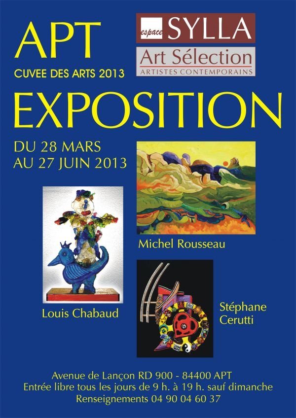 APT EXPOSITION - Cuvée des Arts 2013