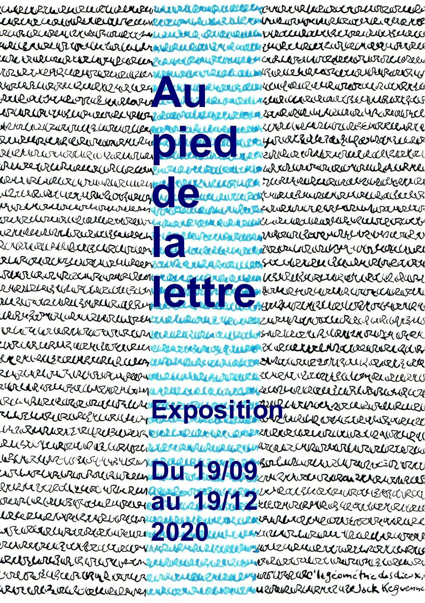 Exposition Au pied de la lettre / Inauguration espace Autonomie