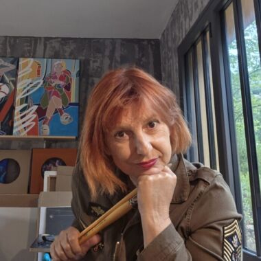 Illustration du profil de Annie KREBS alias AK LA ROUSSE