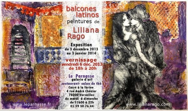 Balcons Latinos, peintures de Liliana Rago