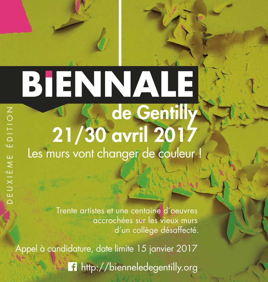 APPEL À CANDIDATURE / Biennale de Gentilly