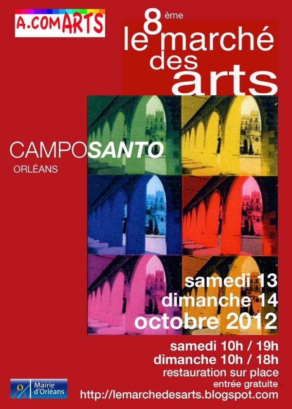 8ème MARCHÉ DES ARTS du CAMPO SANTO d'ORLEANS