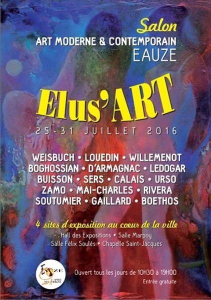Elus'ART Salon d'Art Moderne & Contemporain  EAUZE ( Gers)