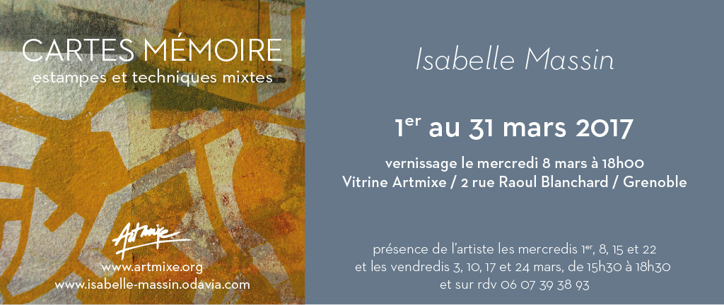 Exposition estampe et techniques mixtes