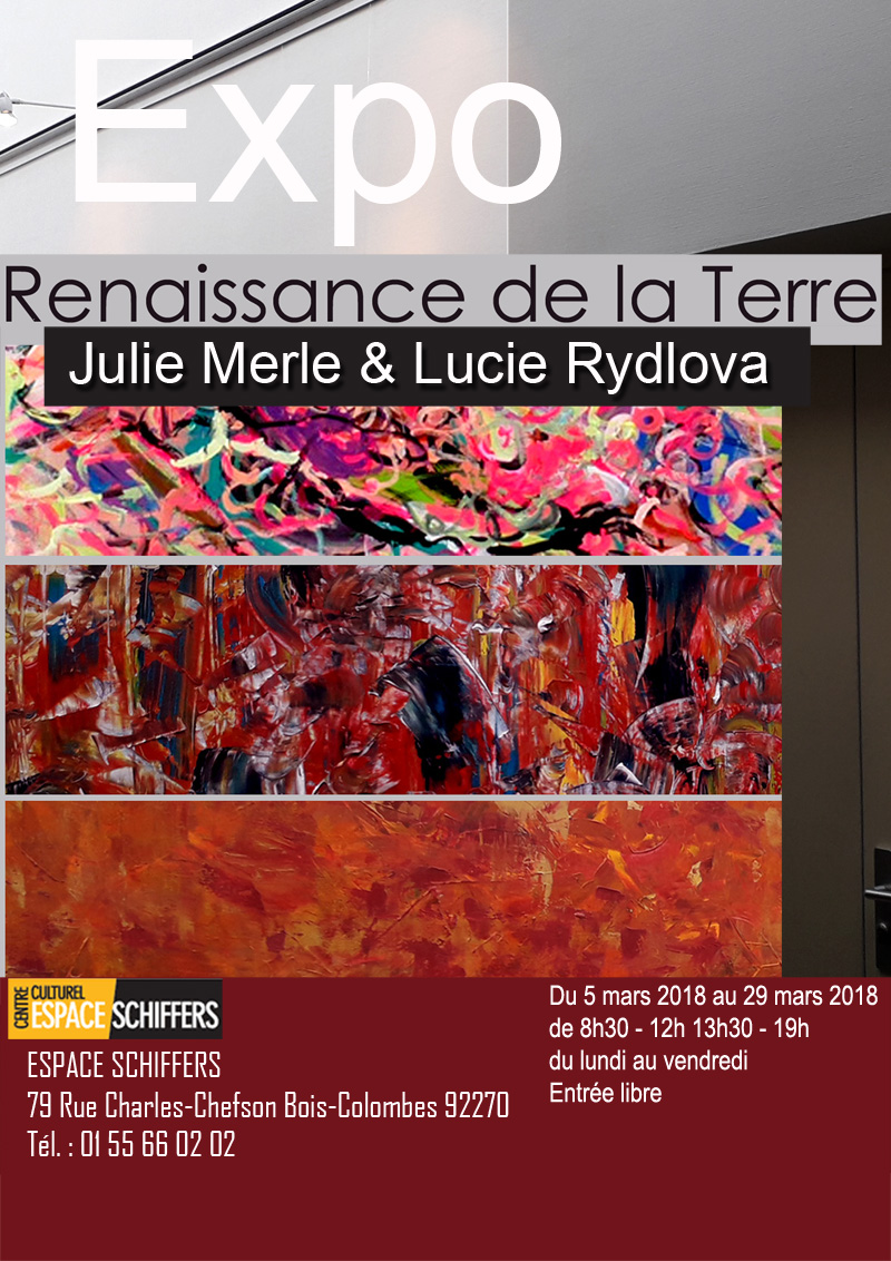 Exposition Peinture  Julie Merle & Lucie Rydlova