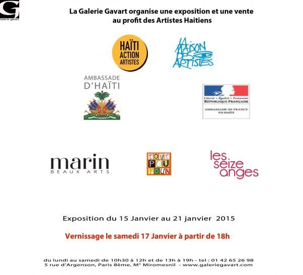 Expo vente solidaire des Artistes Haitiens