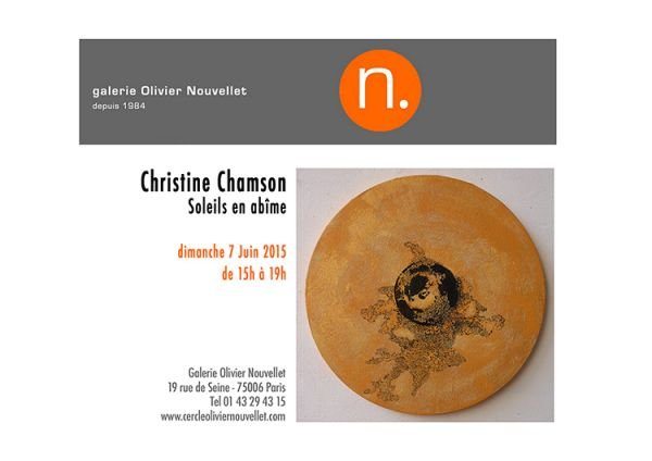 exposition Christine Chamson à la Galerie Olivier Nouvellet