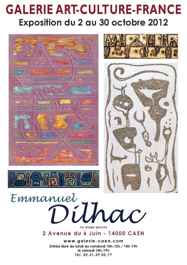 Exposition Emmanuel DILHAC 