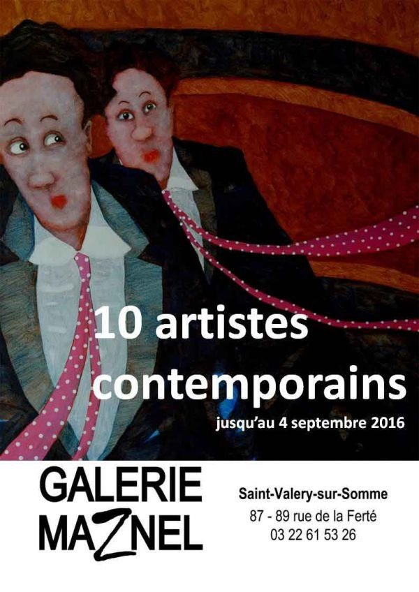 exposition à saint valery sur somme : "10 artistes contemporains"