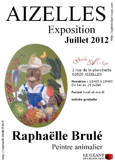 exposition Raphaëlle Brulé