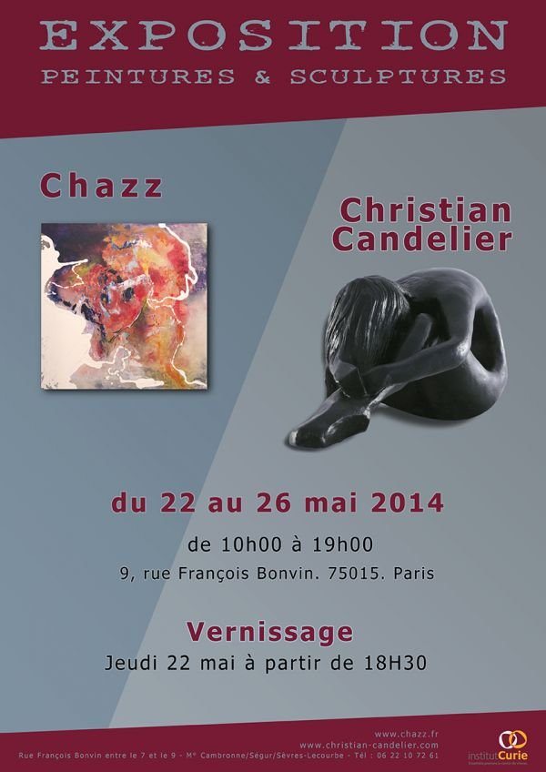 Exposition sculptures et peintures dans l'atelier de Christian Candelier